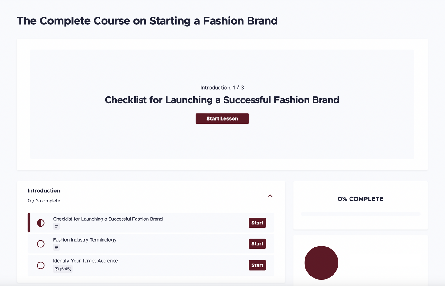 The Complete Course on Starting a Fashion Brand